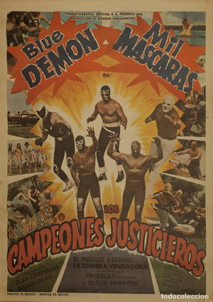 El Triunfo de Los Campeones Justicieros poszter