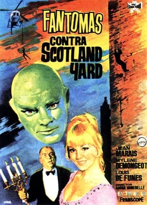 Fantomas a Scotland Yard ellen poszter