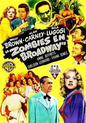 Zombies on Broadway poszter