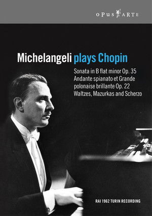 Michelangeli Plays Chopin poszter