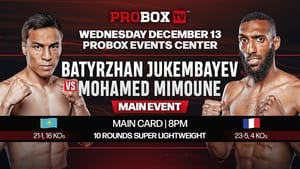 Batyrzhan Jukembayev vs. Mohamed Mimoune háttérkép