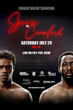 Errol Spence Jr. vs. Terence Crawford poszter