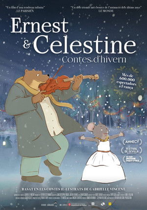 Ernest et Célestine en hiver poszter