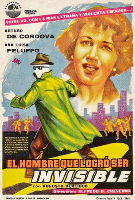 El hombre que logró ser invisible poszter