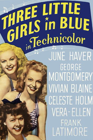 Three Little Girls in Blue poszter