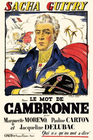Le Mot de Cambronne poszter