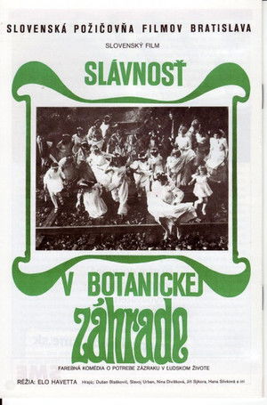 Slávnosť v botanickej záhrade poszter