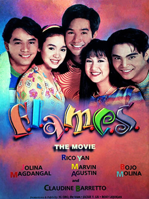 Flames: The Movie poszter