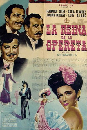 La reina de la opereta poszter