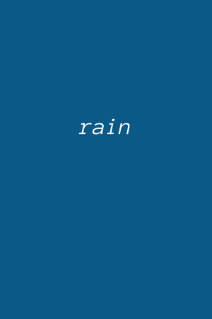 rain poszter