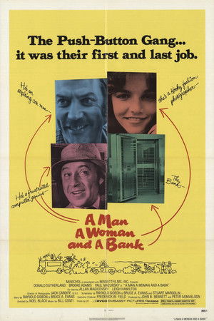 A Man, a Woman and a Bank poszter