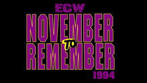ECW November to Remember 1994 háttérkép