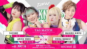 TJPW SHE KNOWS HER WAY～鈴木志乃地元凱旋興行～ háttérkép