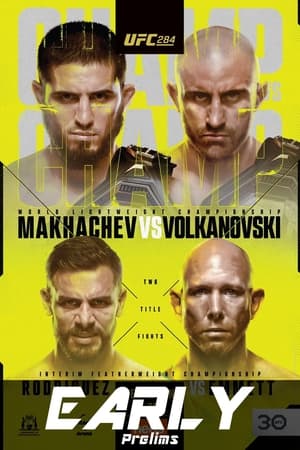 UFC 284: Makhachev vs. Volkanovski poszter