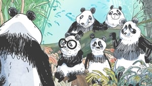 Pandas dans la brume kép