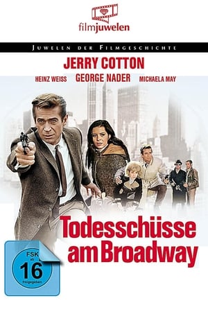 Jerry Cotton - Todesschüsse am Broadway poszter