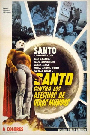 Santo contra los asesinos de otros mundos poszter