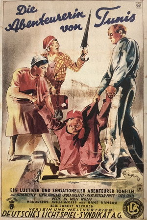 Die Abenteurerin von Tunis poszter