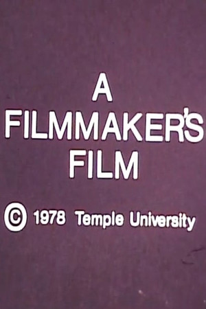 A Filmmaker's Film poszter