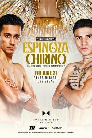 Rafael Espinoza vs. Sergio Chirino