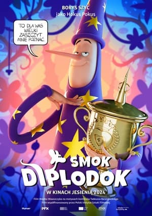 Smok Diplodok poszter