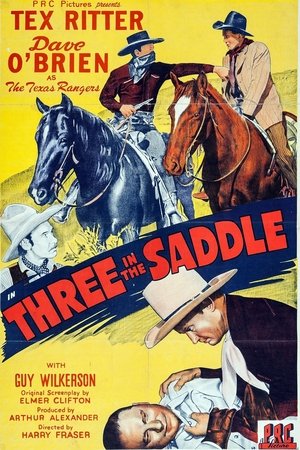 Three in the Saddle poszter