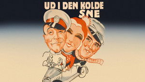 Ud i den kolde sne háttérkép
