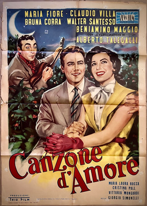 Canzone d'amore poszter
