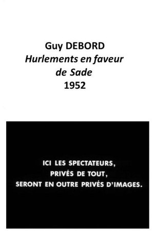 Hurlements en faveur de Sade poszter