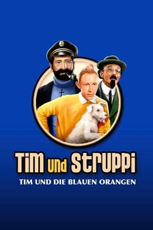 Tintin et les oranges bleues poszter