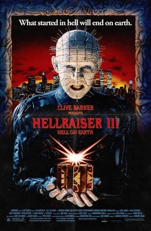 Hellraiser 3. - Pokol a földön poszter