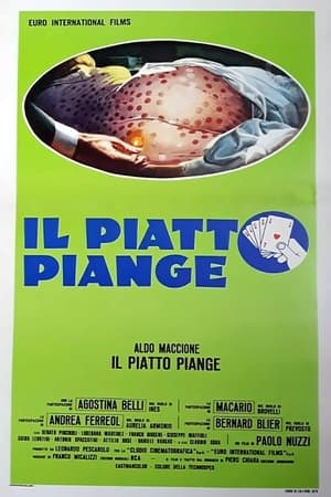 Il piatto piange poszter