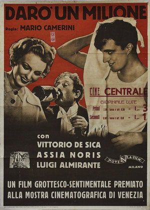 Darò un milione poszter