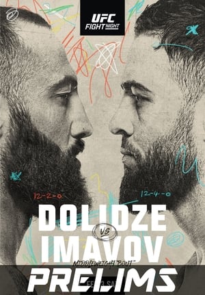 UFC Fight Night 235: Dolidze vs. Imavov poszter