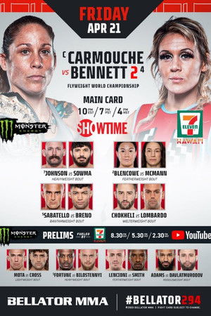 Bellator 294: Carmouche vs. Bennett 2 poszter