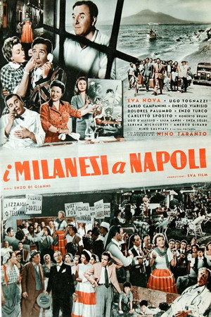 I milanesi a Napoli poszter