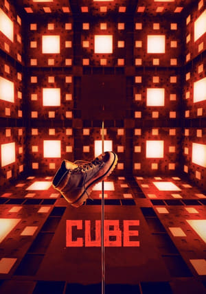 CUBE 一度入ったら、最後 poszter