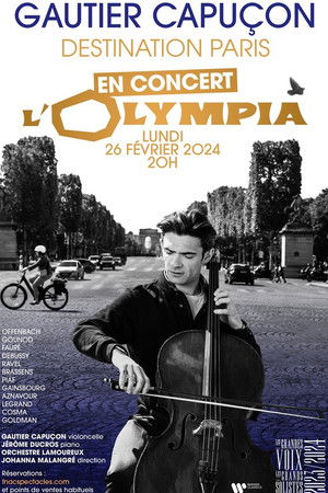 Gautier Capuçon à l'Olympia poszter