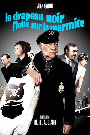 Le drapeau noir flotte sur la marmite poszter