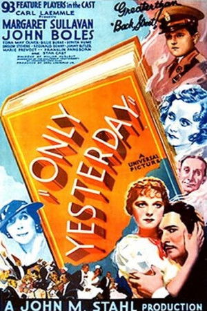 Only Yesterday poszter