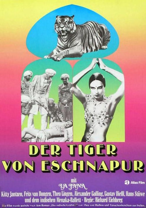 Der Tiger von Eschnapur poszter