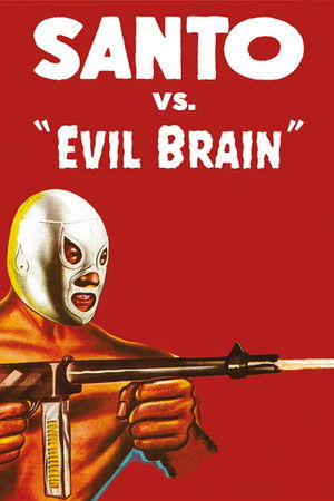 Santo contra cerebro del mal poszter