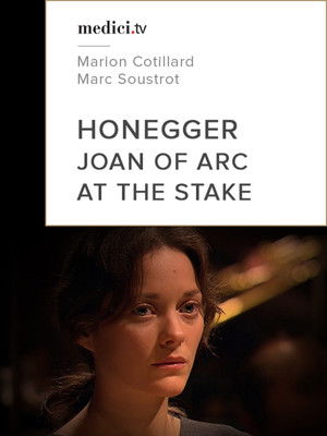 Jeanne d'Arc au bûcher poszter