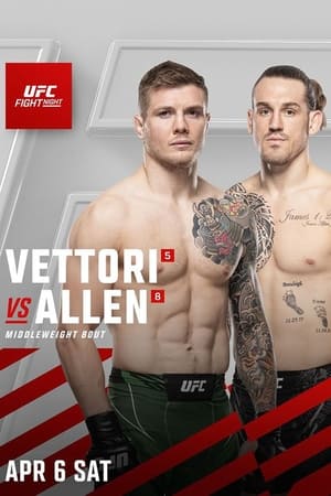 UFC Fight Night 240: Allen vs. Curtis 2 poszter