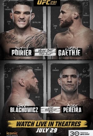 UFC 291: Poirier vs. Gaethje 2 poszter