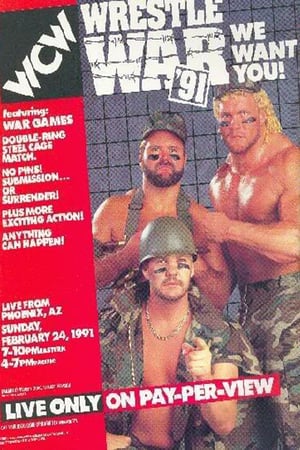 WCW WrestleWar 1991 poszter