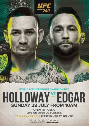 UFC 240: Holloway vs. Edgar poszter