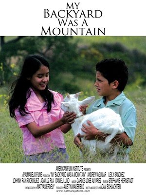 My Backyard Was A Mountain poszter
