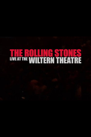 The Rolling Stones - Live at the Wiltern poszter