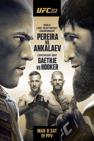 UFC 313: Pereira vs. Ankalaev poszter